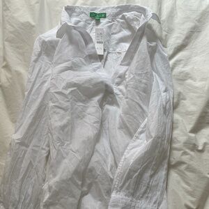 Gauzy White J. Crew coverup